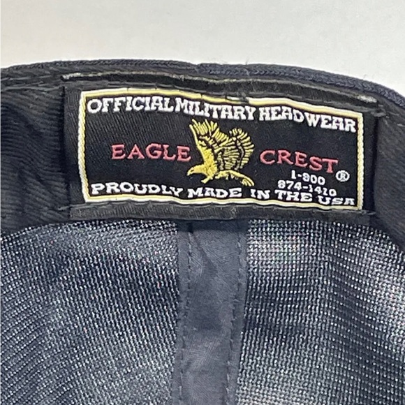 VINTAGE U.S. MILITARY VIETNAM VETERAN BALL CAP HAT MADE USA SNAPBACK ADJUSTABLE - Picture 6 of 6